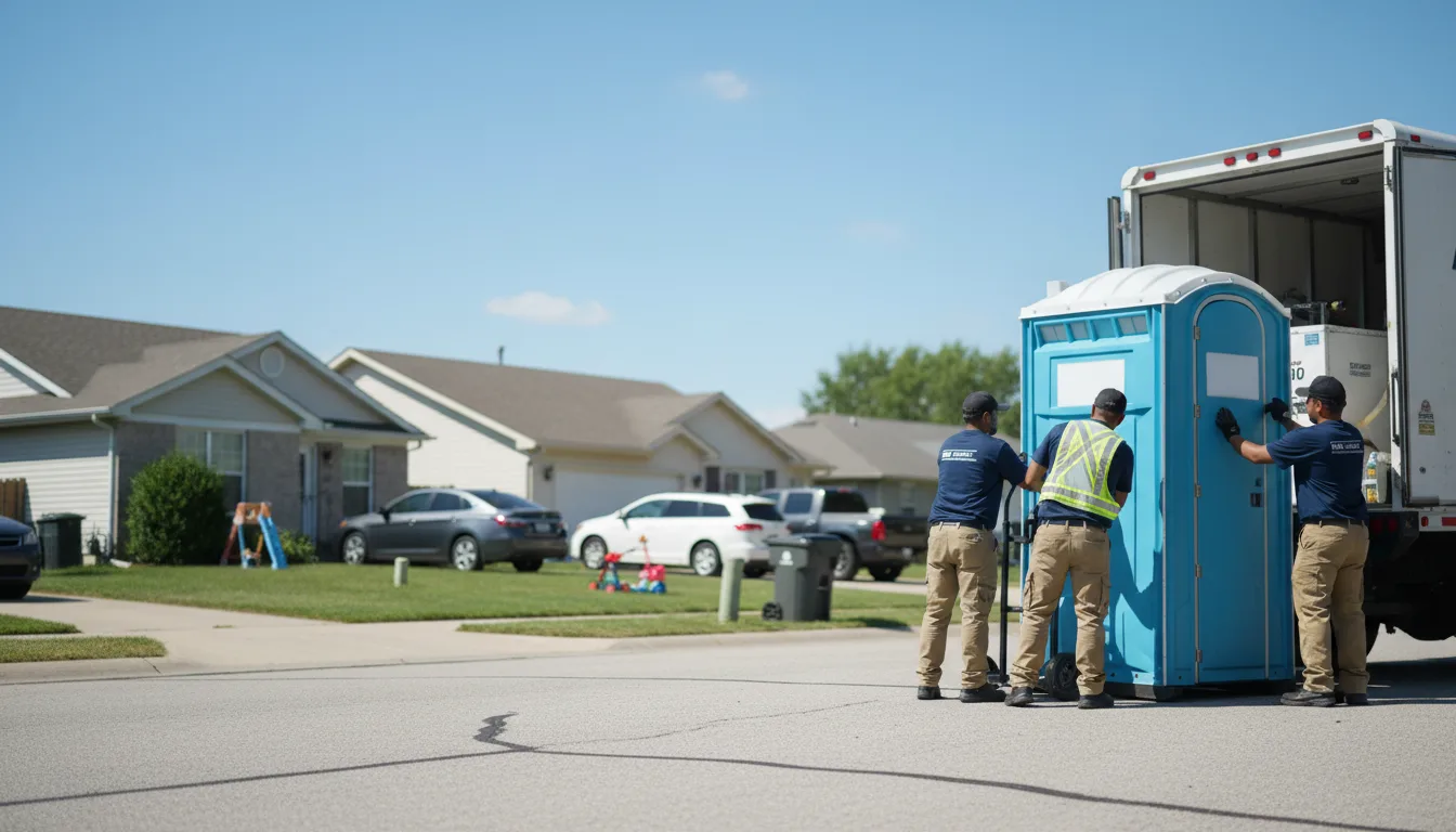 Standard Porta Potty Rentals in Lorraine, KS near me